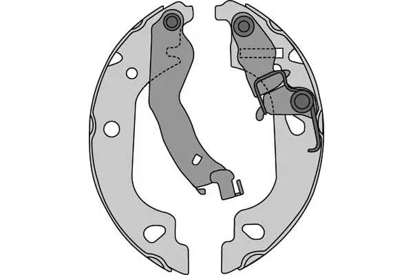 Brake Shoe Set (M786)
