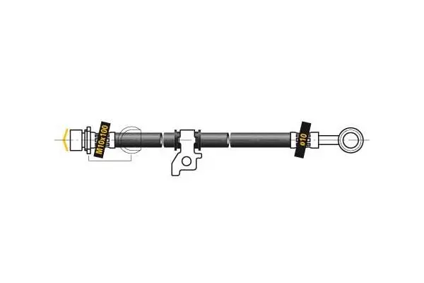 Brake Hose (F4696)