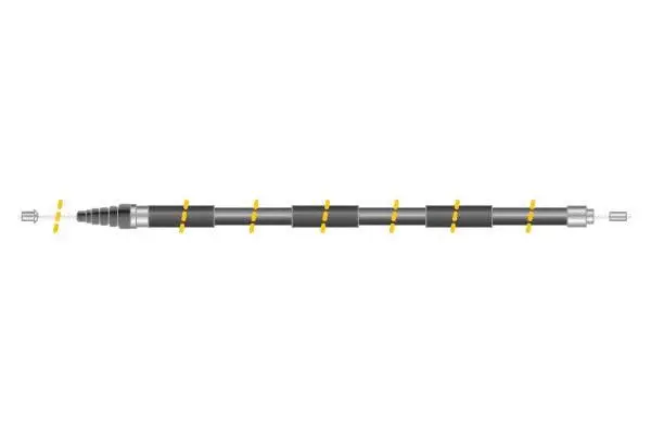 Cable Pull, parking brake (CF5007)