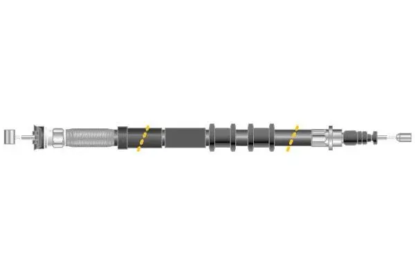 Cable Pull, parking brake (CF6295)
