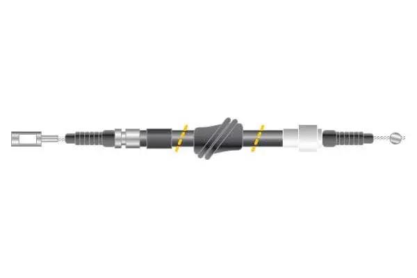 Cable Pull, parking brake (CF5030)