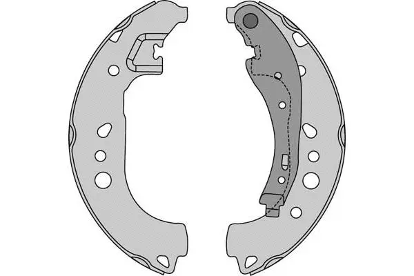 Brake Shoe Set (M949)