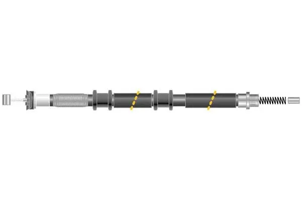 Cable Pull, parking brake (CF6364)