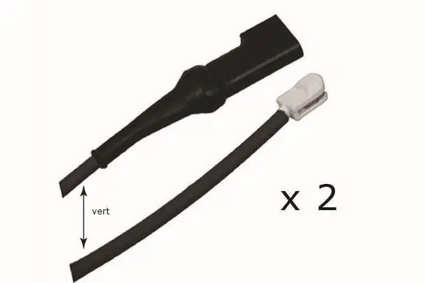 Warning Contact, brake pad wear (TU228)