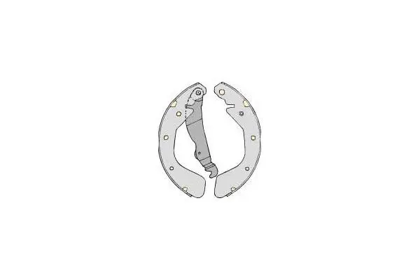 Brake Shoe Set (M681)