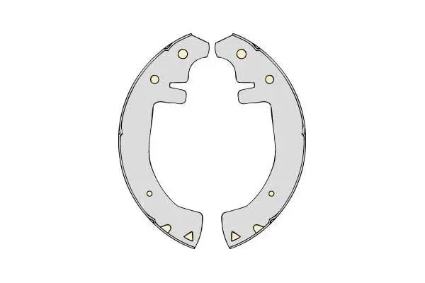Brake Shoe Set (M517)