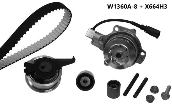 Water Pump & Timing Belt Kit