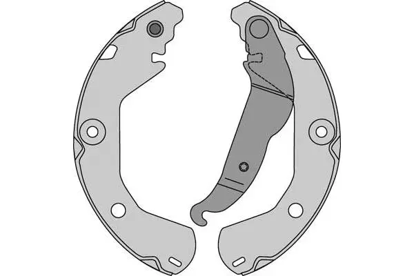 Brake Shoe Set (M952)