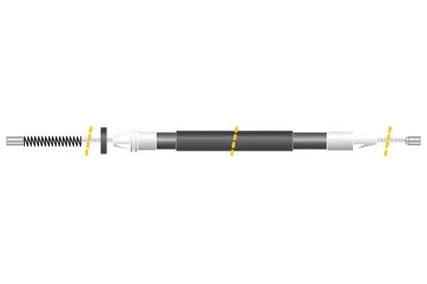 Cable Pull, parking brake (CF5481)