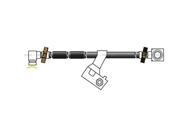 Brake Hose (F6551)