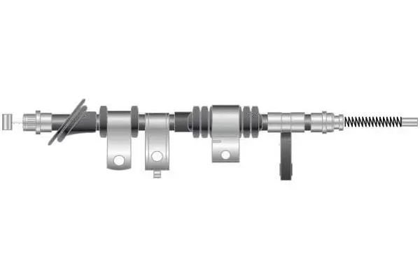 Cable Pull, parking brake (CF6103)