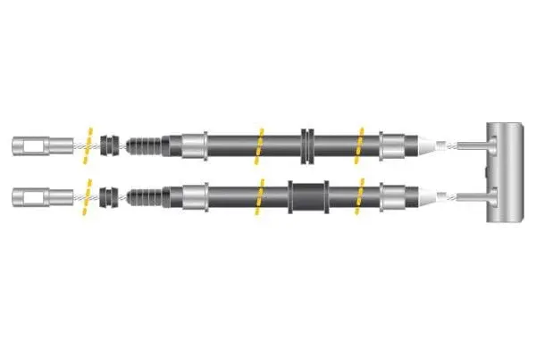 Cable Pull, parking brake (CF5327)