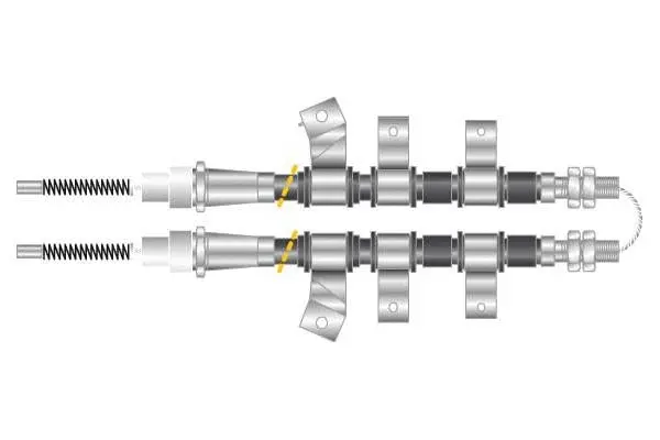 Cable Pull, parking brake (CF5701)