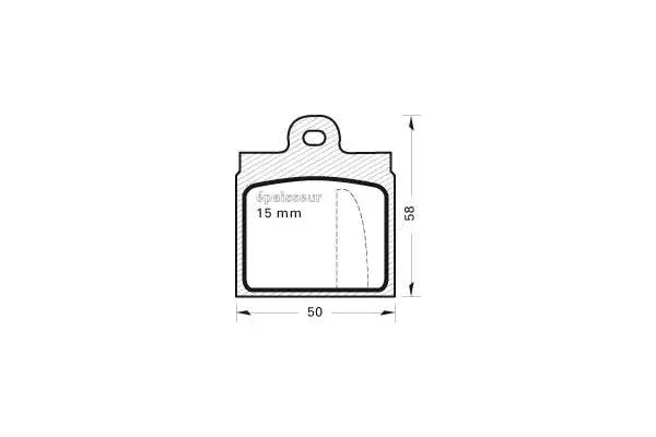 Brake Pad Set, disc brake (92)