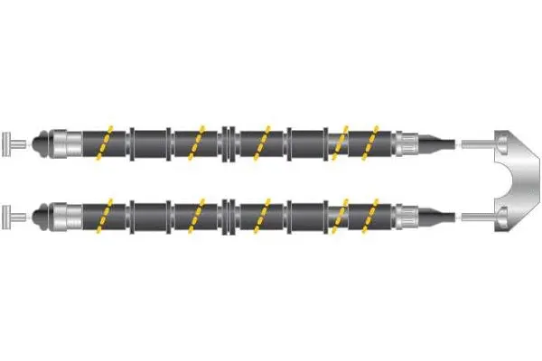 Cable Pull, parking brake (CF5961)