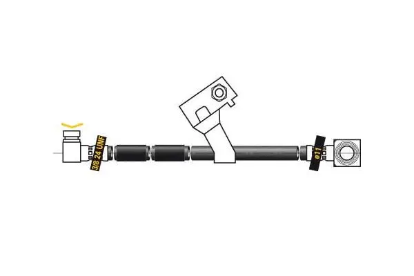 Brake Hose (F6550)