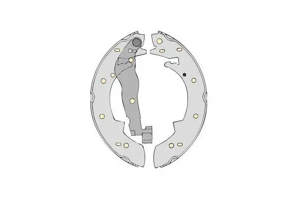 Brake Shoe Set (M514)