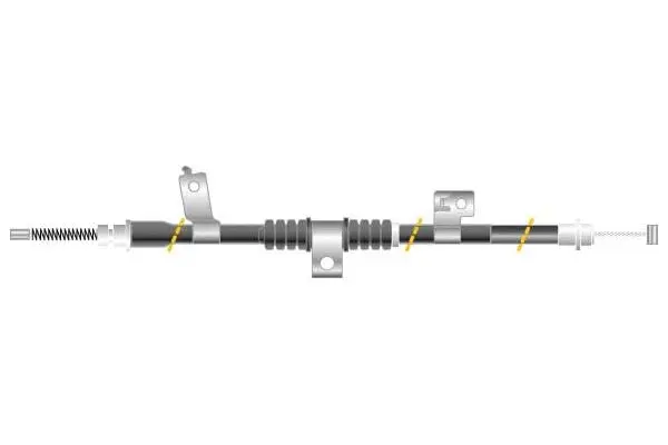 Cable Pull, parking brake (CF6203)