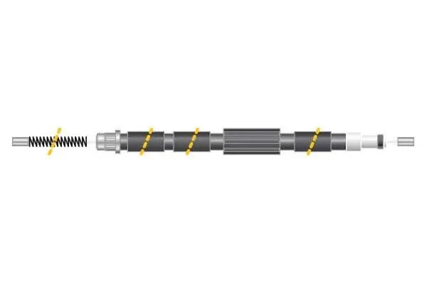 Cable Pull, parking brake (KC4459)
