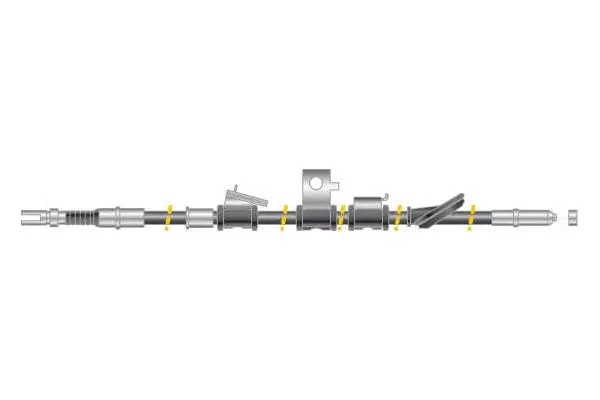 Cable Pull, parking brake (CF5631)