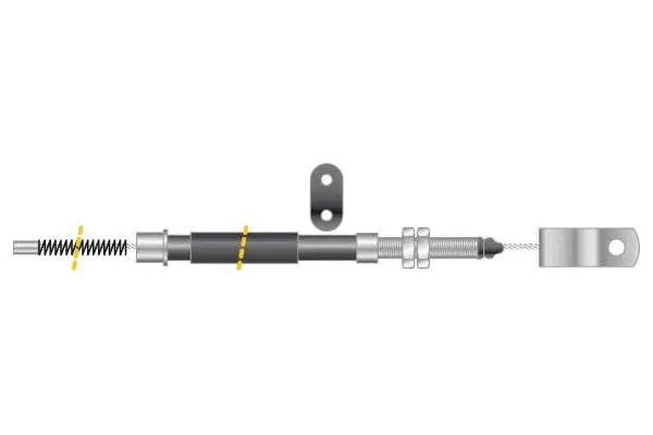Cable Pull, parking brake (CF5411)
