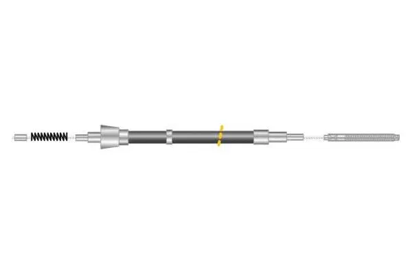 Cable Pull, parking brake (CF5564)