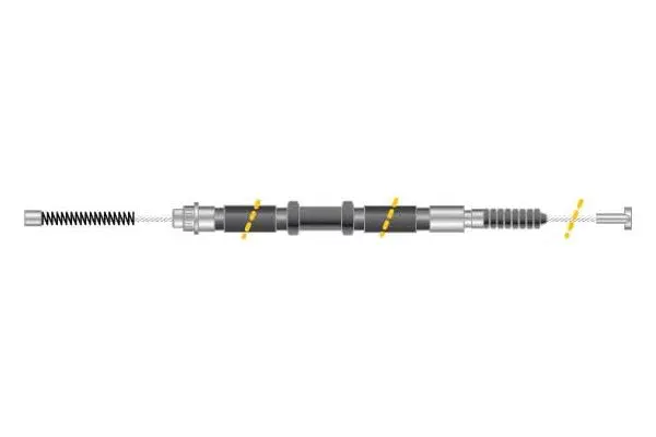 Cable Pull, parking brake (CF5138)