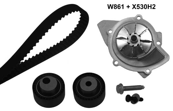 Water Pump & Timing Belt Kit