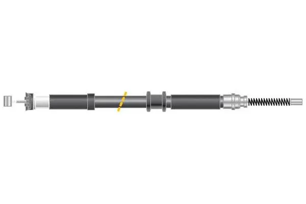 Cable Pull, parking brake (CF6008)
