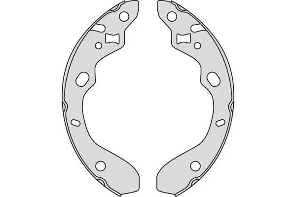 Brake Shoe Set (M799)