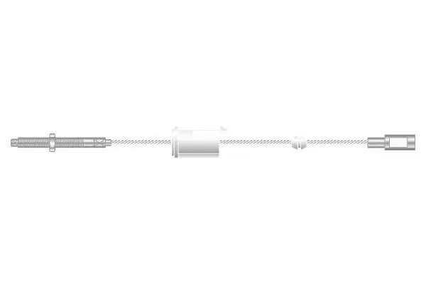 Cable Pull, parking brake (CF5494)