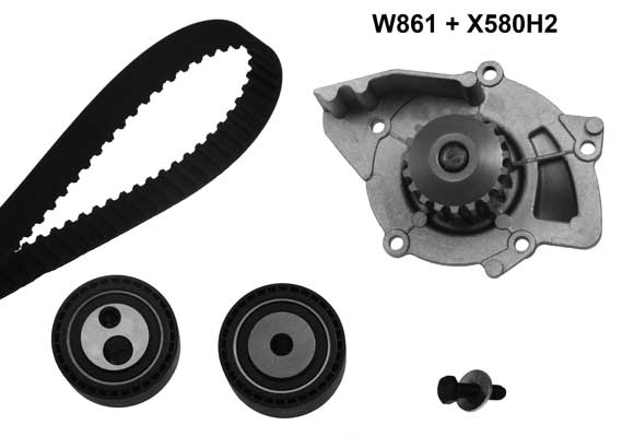 Water Pump & Timing Belt Kit (861K4)
