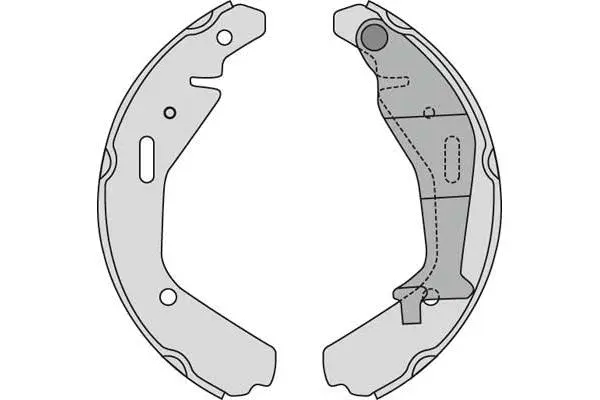 Brake Shoe Set (M875)