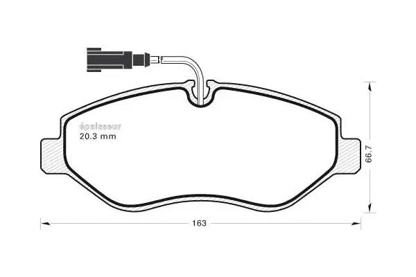 Brake Pad Set, disc brake (936)