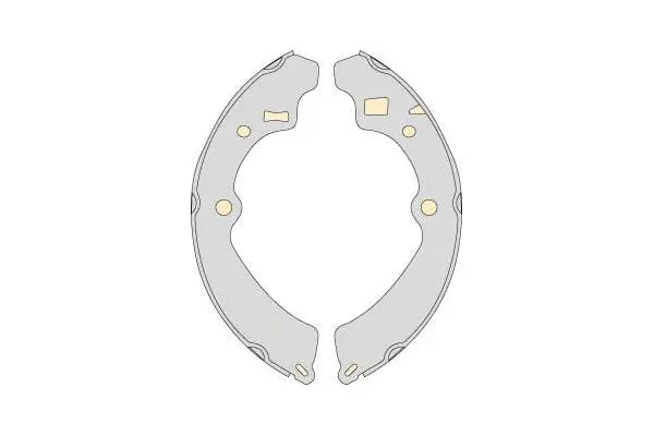 Brake Shoe Set (M767)