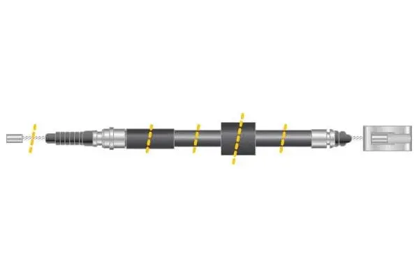 Cable Pull, parking brake (CF5452)