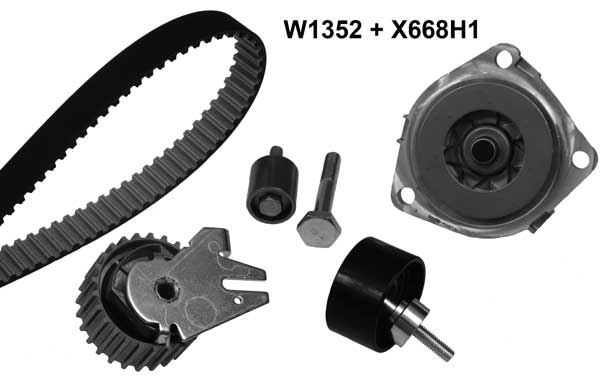 Water Pump & Timing Belt Kit