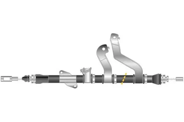 Cable Pull, parking brake (CF6384)