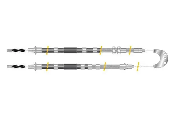 Cable Pull, parking brake (CF5217)