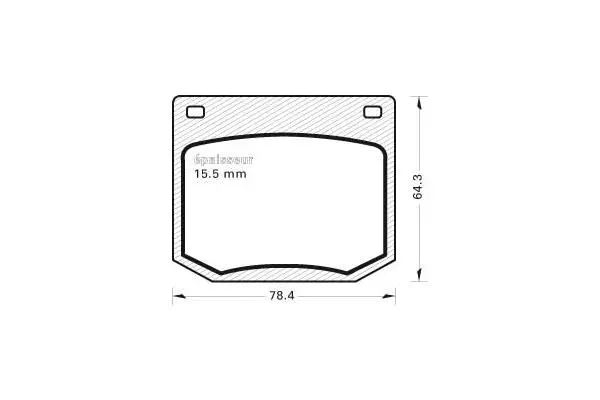 Brake Pad Set, disc brake (39)