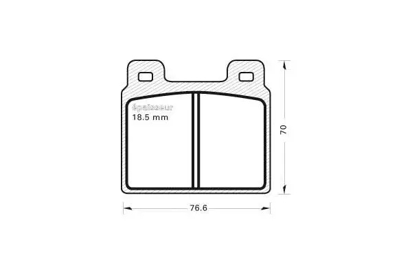 Brake Pad Set, disc brake (58)