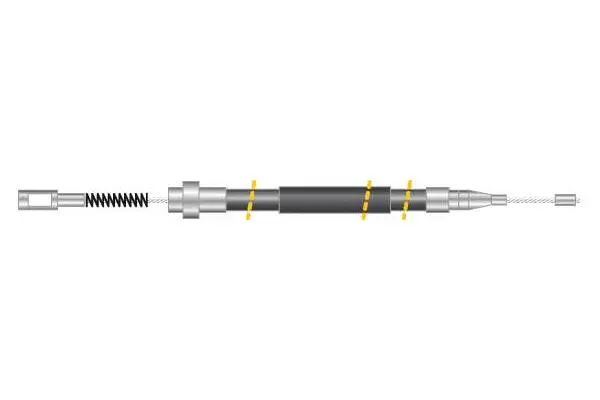Cable Pull, parking brake (CF5562)