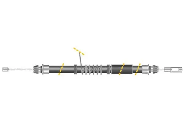 Cable Pull, parking brake (CF6348)