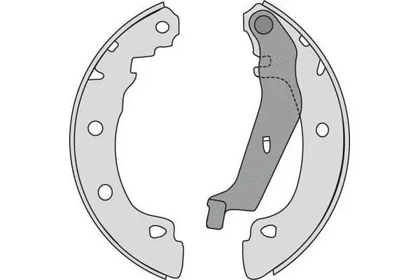 Brake Shoe Set (M737)