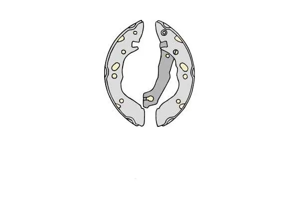 Brake Shoe Set (M690)