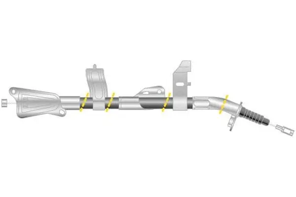 Cable Pull, parking brake (CF6240)