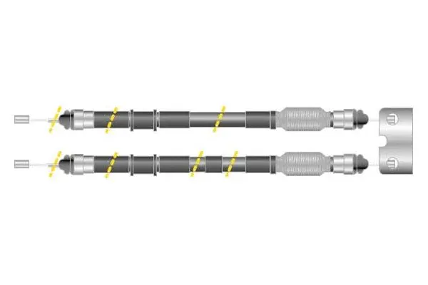 Cable Pull, parking brake (CF6249)