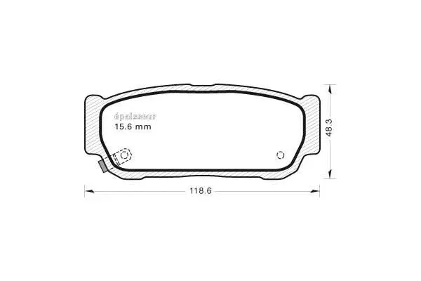 Brake Pad Set, disc brake (835)