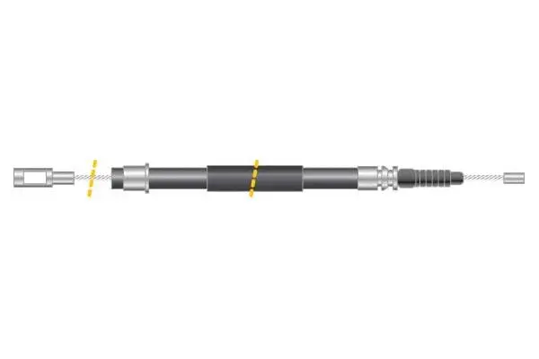 Cable Pull, parking brake (CF5386)