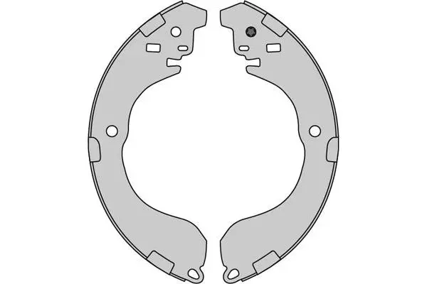 Brake Shoe Set (M971)